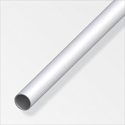 ALFER - Round tube10x1 Alu silver 1m