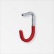 ALFER - Hook Type 8  red 100x165