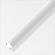 ALFER - negyed kerek sarokcsík öntapadó PVC fehér 1000x14x14mm