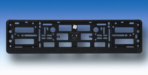 Pad for license plate - black