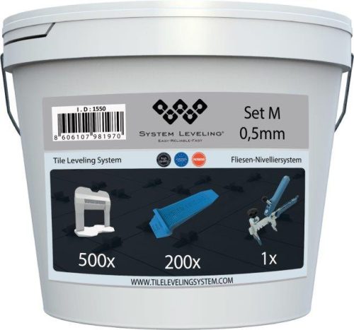 System Leveling - Szintezö SET 500/200/1 - 0,5mm