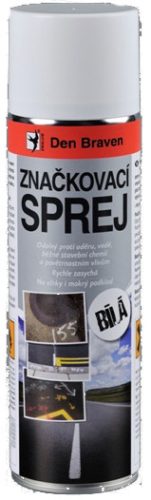 Den Braven - jelölőfesték spray 500 ml - fehér