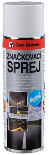 Den Braven - jelölőfesték spray 500 ml - kék