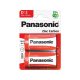 PANASONIC D/góliát cink-mangán tartós elem 1,5 V (2 db/cs)