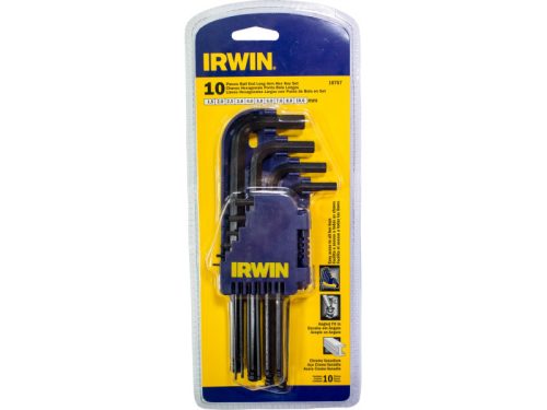 IRWIN Imbuszkulcs készlet 10 részes (1,5-10 mm) gomb végű