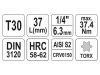 YATO Bit dugókulcs Torx 1/4" T30 CrV