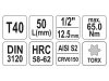 YATO Bit dugókulcs Torx 1/2" T40 CrV