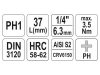 YATO Bit dugókulcs Phillips 1/4" PH1 CrV