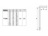 YATO Imbuszkulcs készlet 10 részes 2,0-12 mm CrV