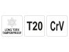 YATO Hosszú torx kulcs T20 CrV