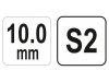 YATO Imbusz T-kulcs 10 mm / 22 x 200 mm S2