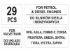 YATO Vezérlés rögzítő készlet 29 részes (Diesel és benzin) Opel