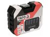 YATO Törtcsavar kiszedő dugókulcs készlet 6 részes 1/2" 17-27 mm CrMo