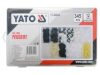 YATO Műanyag patent készlet 345 részes Peugeot