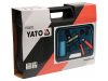 YATO Vákuum- és AC-pumpa mérő készlet 10 részes -1÷0 bar