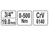 YATO Nyomatékkulcs 3/4" 0-500 Nm CrV