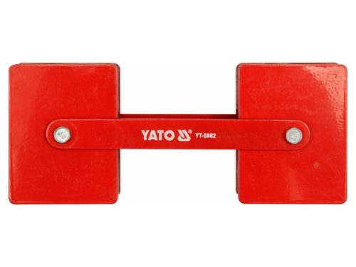 YATO Hegesztési munkadarabtartó mágnes állítható 85 x 65 x 22 mm/2 x 22,5 kg