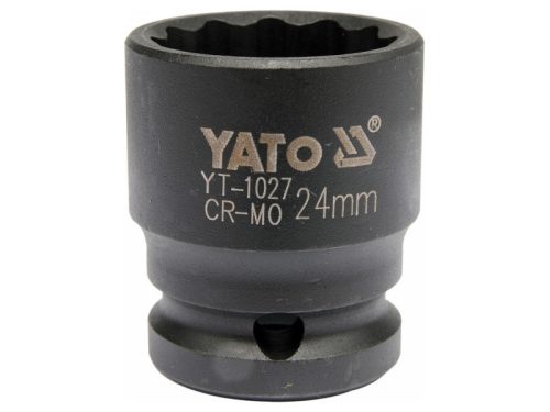 YATO Gépi dugókulcs 1/2" 24 mm CrMo