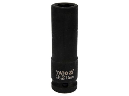 YATO Gépi hosszú dugókulcs 1/2" 14 mm CrMo