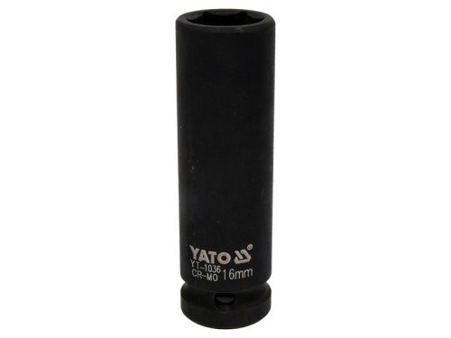 YATO Gépi hosszú dugókulcs 1/2" 16 mm CrMo