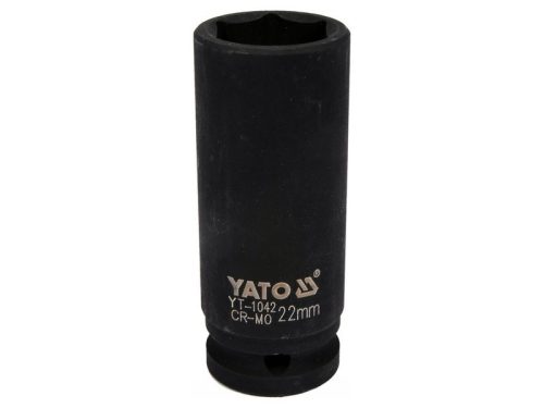 YATO Gépi hosszú dugókulcs 1/2" 22 mm CrMo