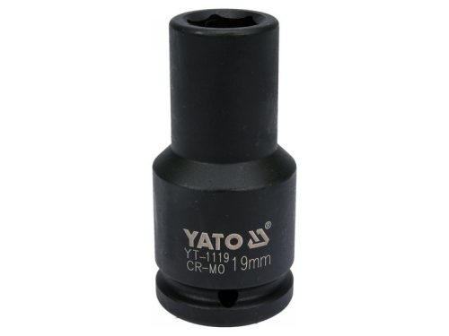 YATO Gépi hosszú dugókulcs 3/4" 19 mm CrMo