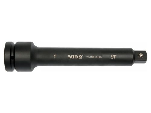 YATO Gépi dugókulcs toldószár és adapter 3/4" -> 1" 250 mm CrMo