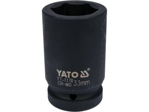 YATO Gépi hosszú dugókulcs 1" 33 mm CrMo