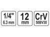 YATO Dugókulcs 1/4" 12 mm CrV