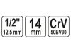 YATO Dugókulcs Spline 1/2" 14 mm CrV