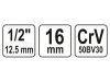 YATO Dugókulcs Spline 1/2" 16 mm CrV