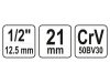 YATO Dugókulcs Spline 1/2" 21 mm CrV