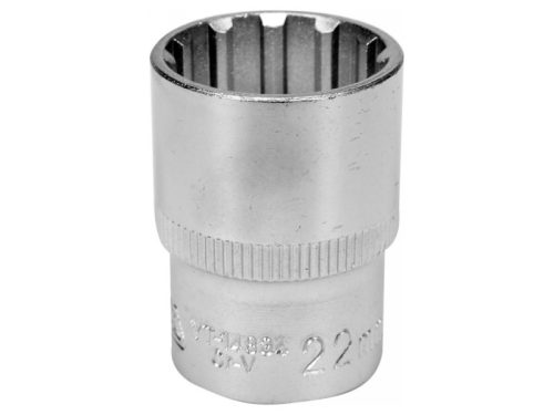 YATO Dugókulcs Spline 1/2" 22 mm CrV