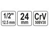 YATO Dugókulcs Spline 1/2" 24 mm CrV