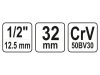 YATO Dugókulcs Spline 1/2" 32 mm CrV