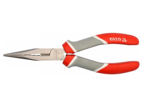 YATO Hosszúcsőrű fogó hajlított 160 mm