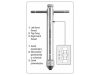 YATO Racsnis menetfúró fordítóvas M3-M10 250 mm