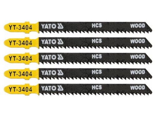 YATO Dekopírfűrészlap T10TPI 100/2,5 mm HCS (5 db/cs)