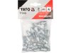 YATO Szegecscsavar M6 alumínium (20 db/cs)
