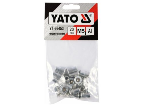 YATO Alumínium szegecsanya M5 (20 db/cs)