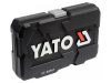 YATO Dugókulcs készlet 22 részes 3/8" 6-22 mm CrV