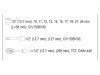 YATO Dugókulcs készlet 12 részes 1/2" 10-24 mm CrV