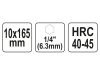 YATO Fafúró 10 x 165 mm bit befogással