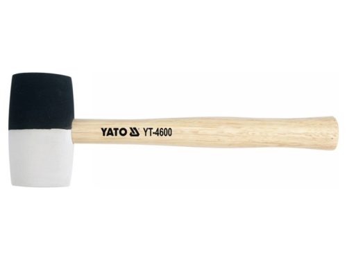 YATO Gumikalapács 370 g (fekete-fehér) 50 mm