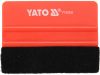 YATO Műanyag simító filccel fóliákhoz 73 x 100 mm