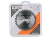 YATO Fűrésztárcsa fához 170 x 16 x 2,2 mm / 40T