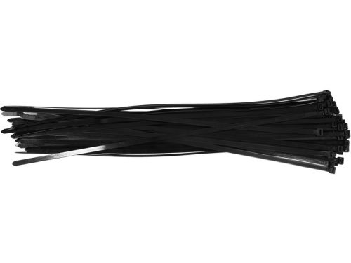 YATO Kábelkötegelő fekete 760 x 12,6 mm (50 db/cs)