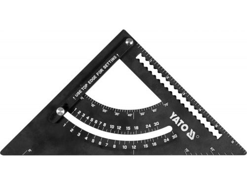 YATO Derékszög vonalzó 270 x 170 mm alumínium
