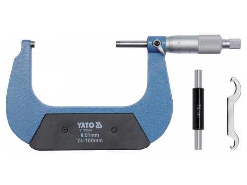 YATO Mikrométer 75-100 mm +/-0,01 mm mechanikus