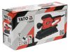 YATO Elektromos rezgőcsiszoló 115 x 229 mm 300 W